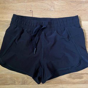 Black Adjustable 90 Degree by Reflex Running Shorts